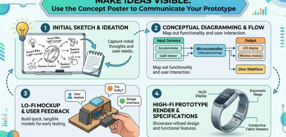 Make Ideas Visible: Use the Concept Poster to Communicate Your Prototype